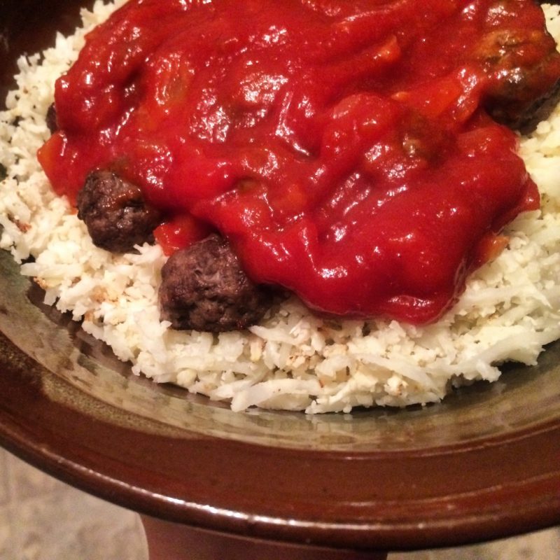 Oven Baked Cauliflower Rice Meg Doll