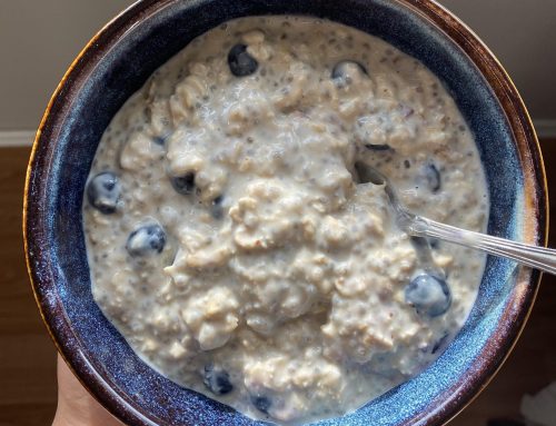 Perfect Overnight Oats with Blueberries